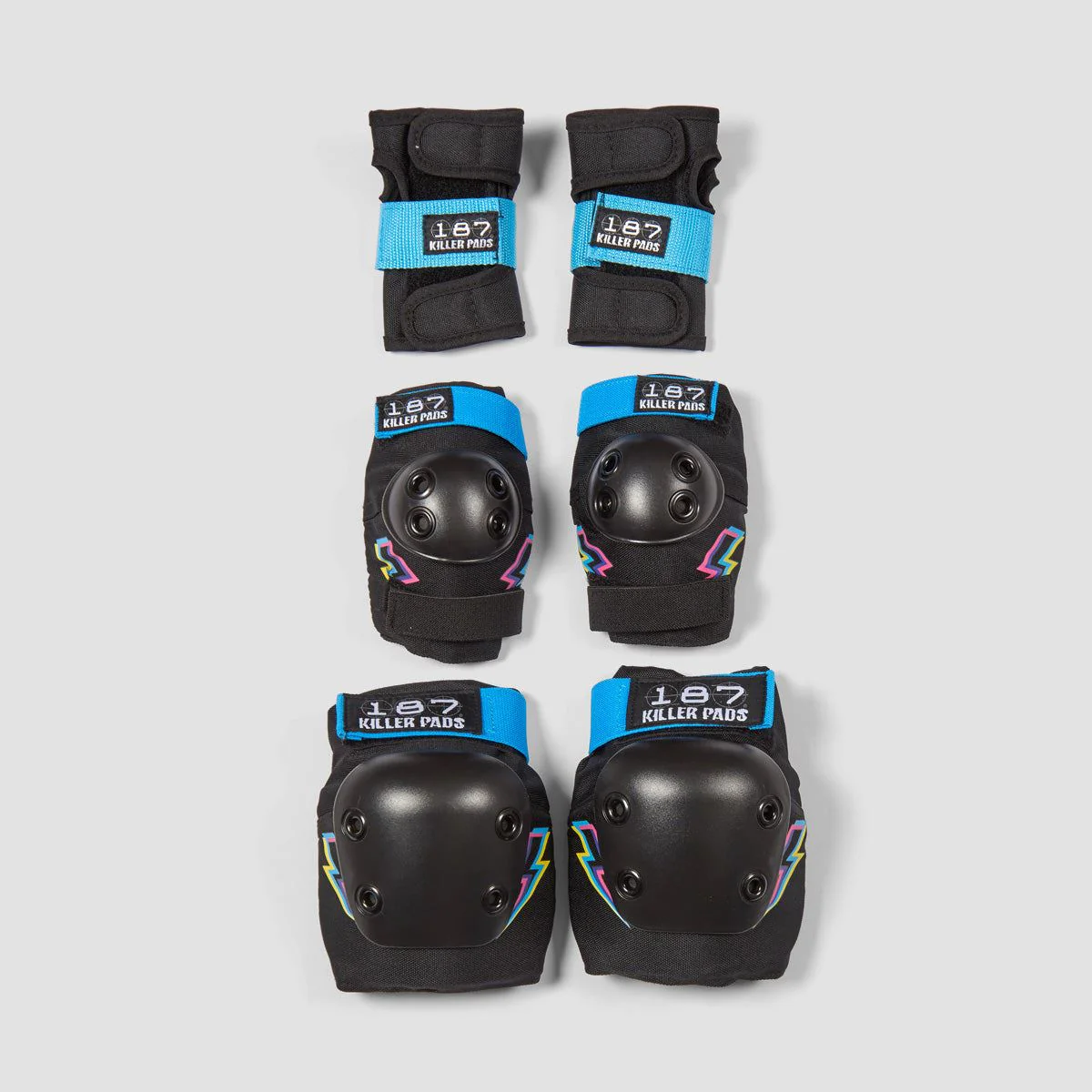 187 Killer Pad Set 6 Pack Electric Bolt
