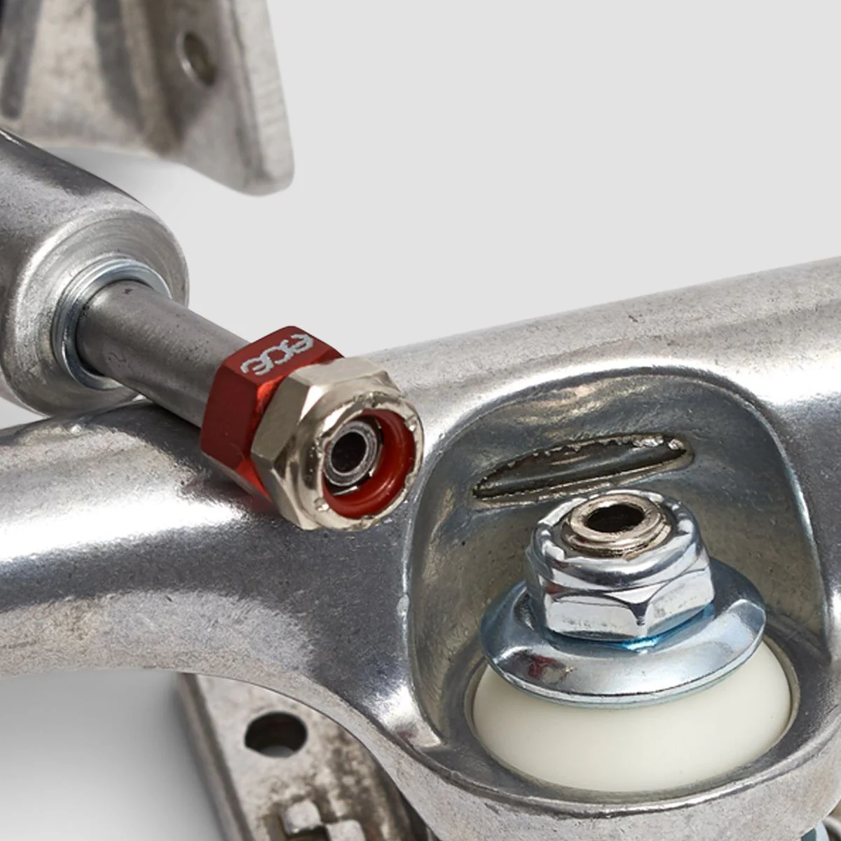 Ace AF1 Hollow 66 Skateboard Trucks 1 Pair Polished - 9" - Image 4