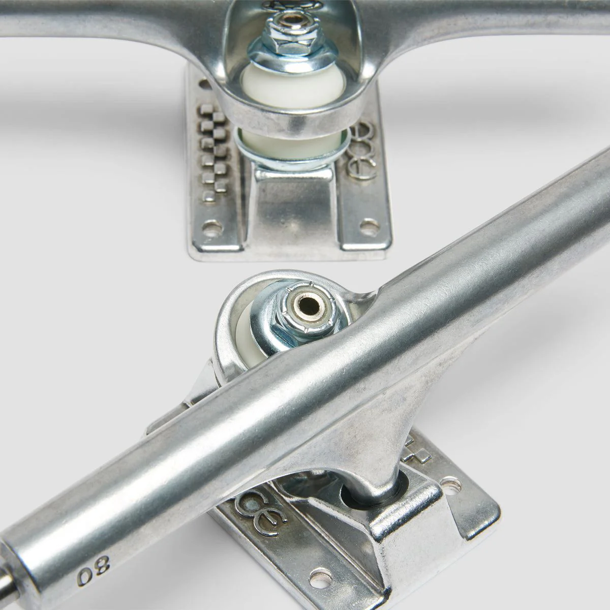 Ace AF1 Hollow 80 Skateboard Trucks 1 Pair Polished - 10" - Image 5