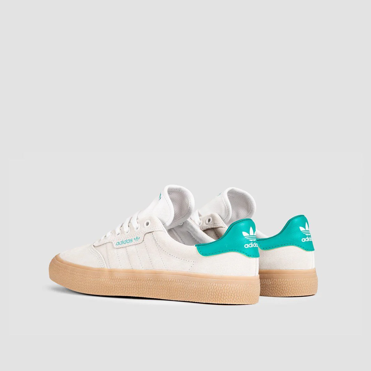 adidas 3MC ADV Shoes - Chalk White/Glory Green/Gum4 - Image 3