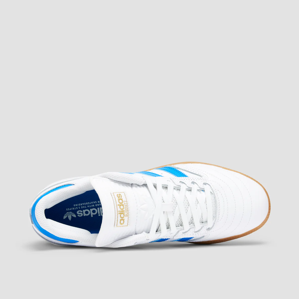 adidas Busenitz Shoes - Ftwr White/Bluebird/Gold Met - Image 4