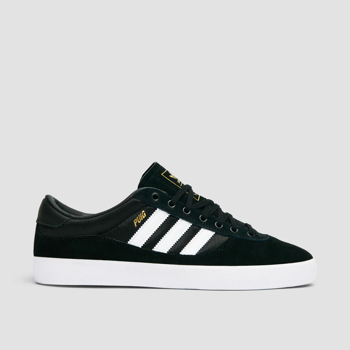 adidas Puig Indoor Shoes - Core Black/Ftwr White/Pulse Lime