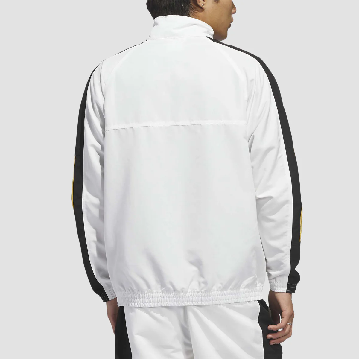 adidas Skateboarding Gatsele Track Track Jacket Core White/White/Black - Image 2