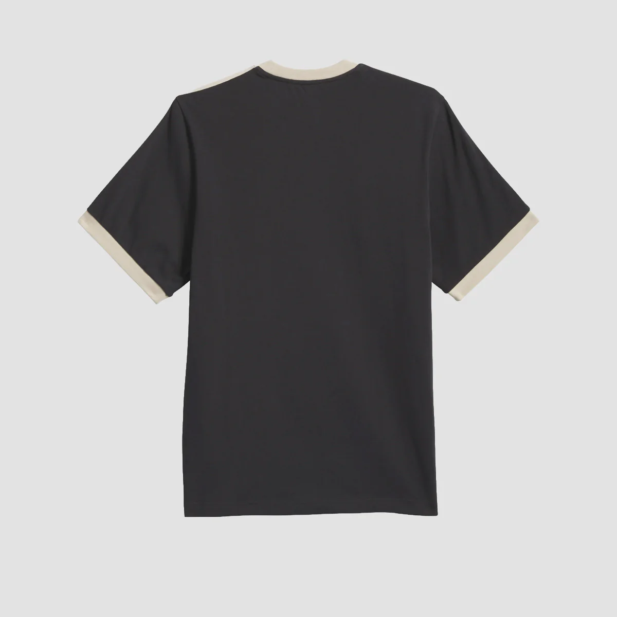 adidas Skateboarding Ringer T-Shirt Black/Khaki Three - Image 2