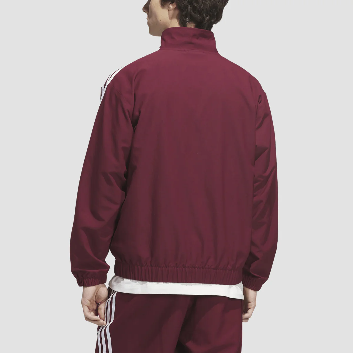 adidas Skateboarding Superfire Track Jacket Shadow Red/White - Image 2