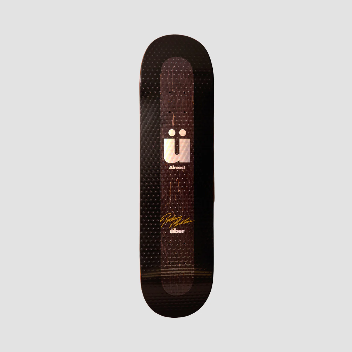 Almost Uber Elite Skateboard Deck Rodney Mullen/Black - 8.25"