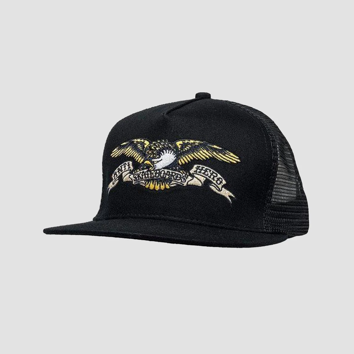 Antihero Eagle Emb Trucker Cap Black