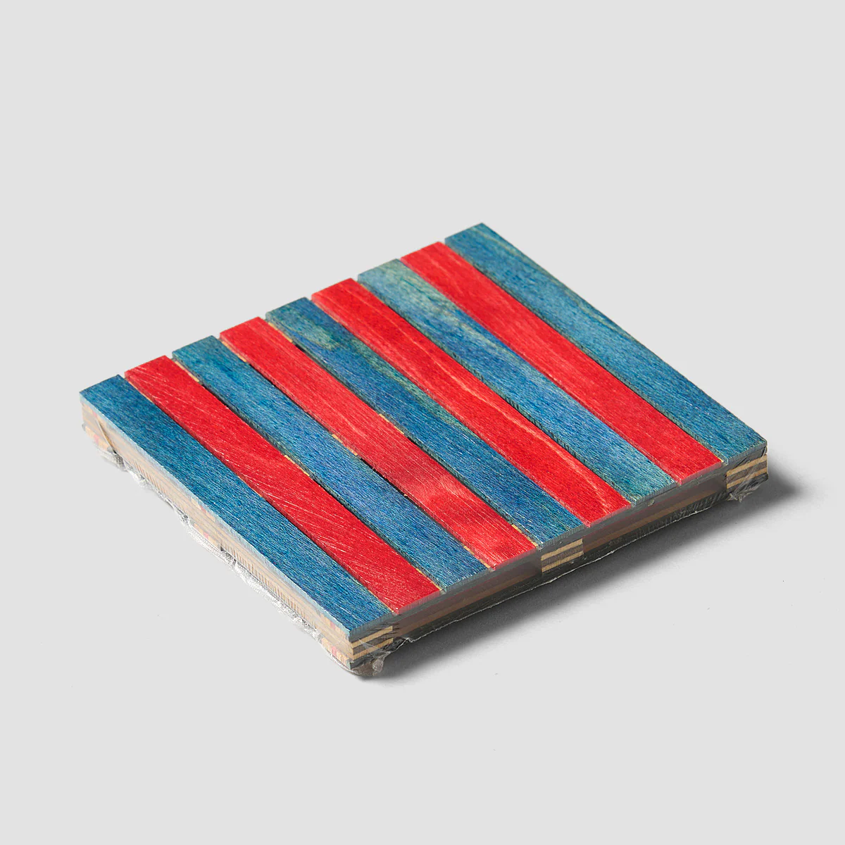 Artizan Fingerboard Recycled Skateboard Pallet Blue/Red