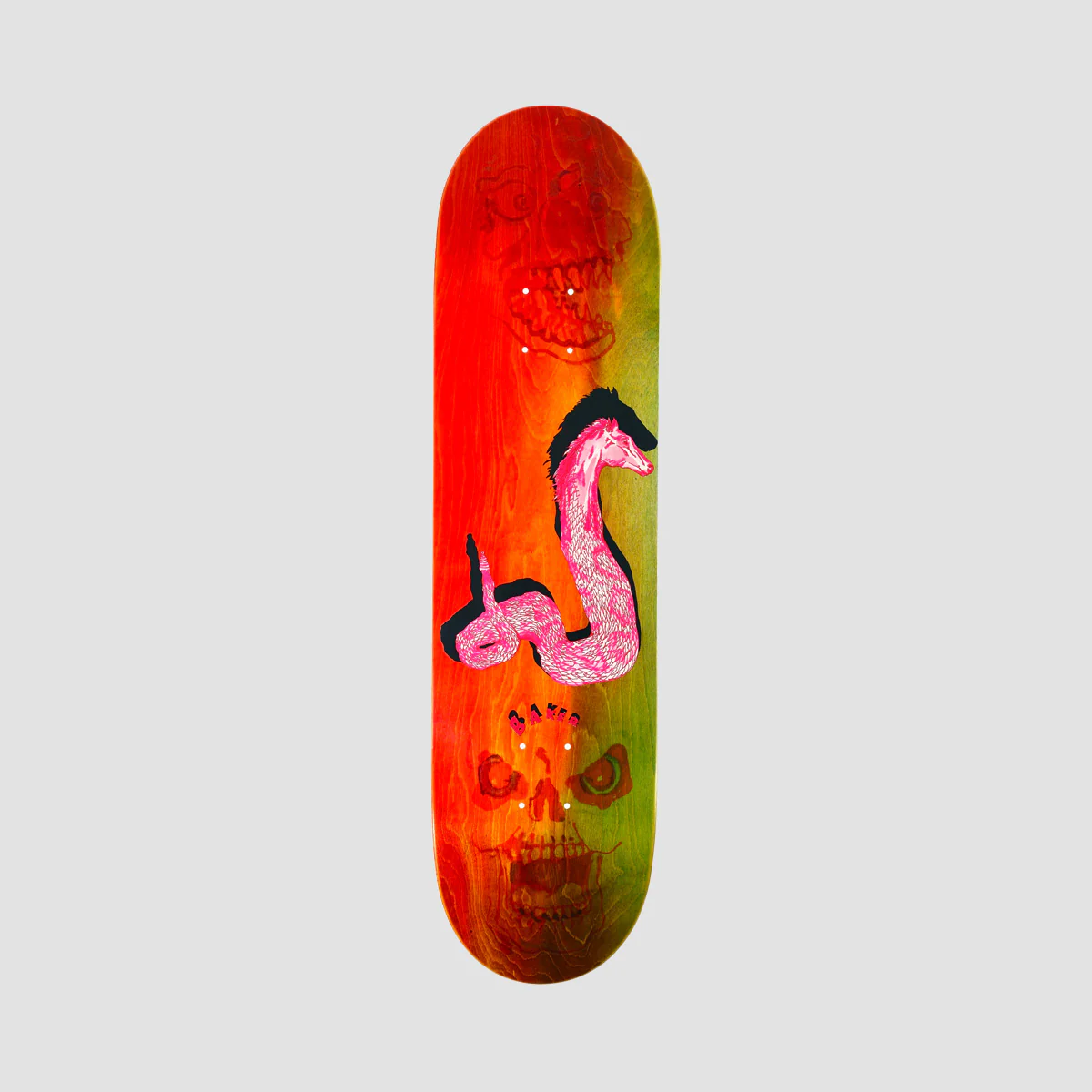 Baker Casper Fade Heads Skateboard Deck - 8.25"