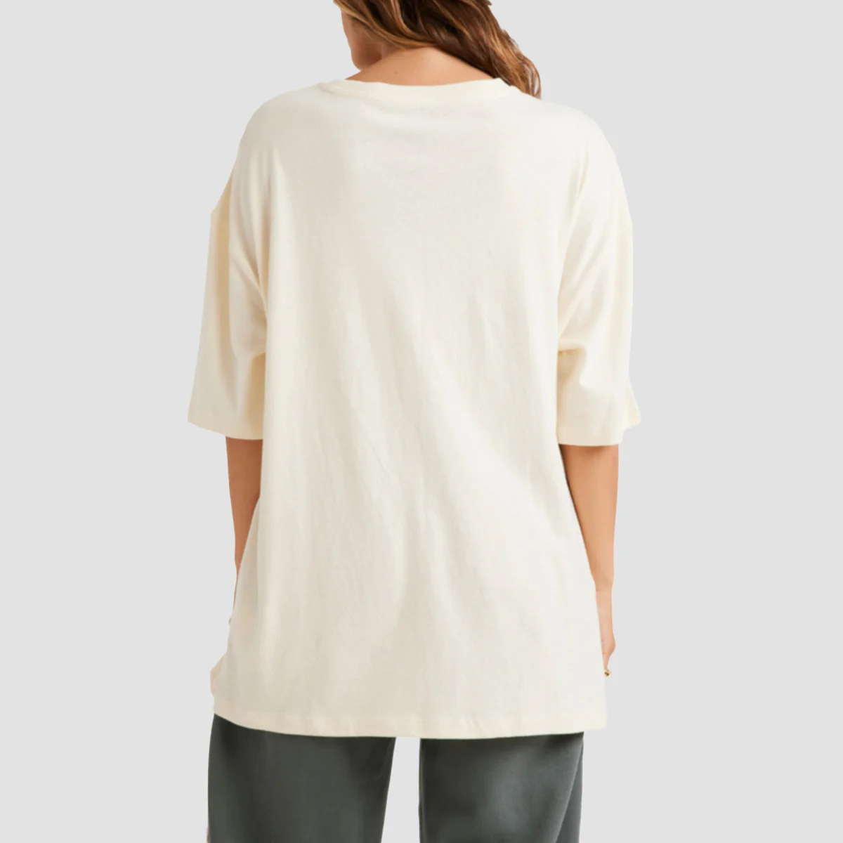 Billabong Looking Up Oversize T-Shirt Whitecap - Womens - Image 2