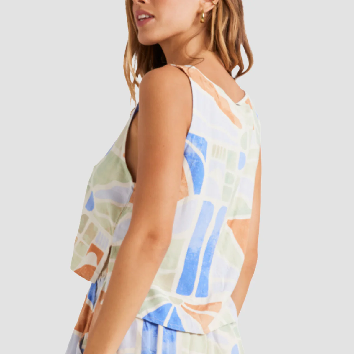 Billabong Mystic Tides Tie Top Multi - Womens - Image 2