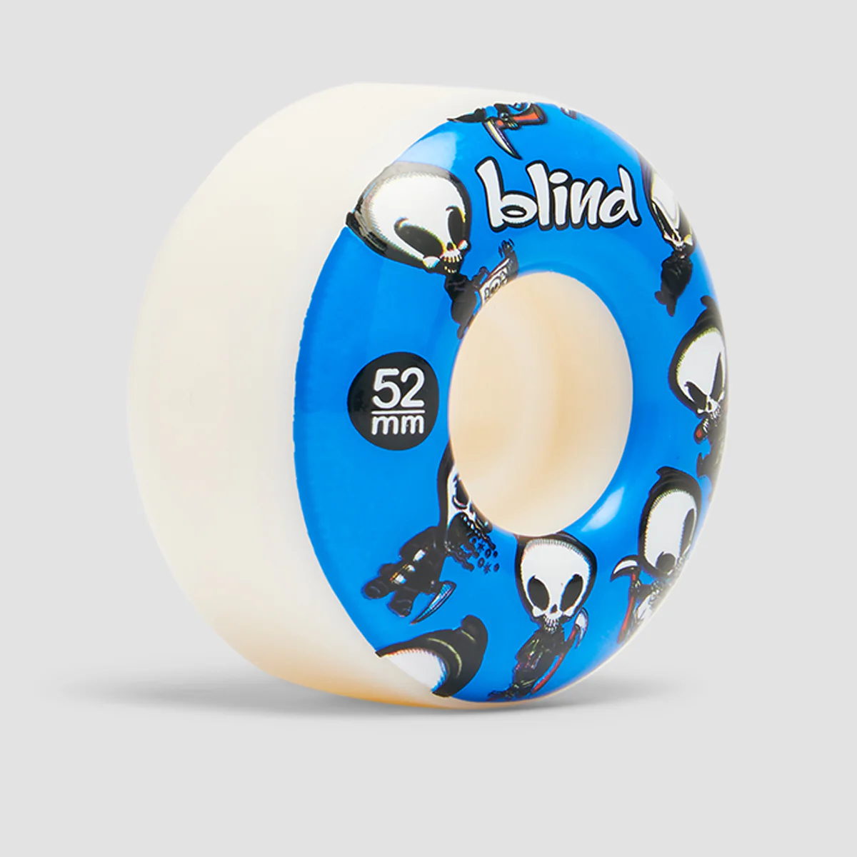 Blind Reaper Wallaper Skateboard Wheels Blue 52mm - Image 2