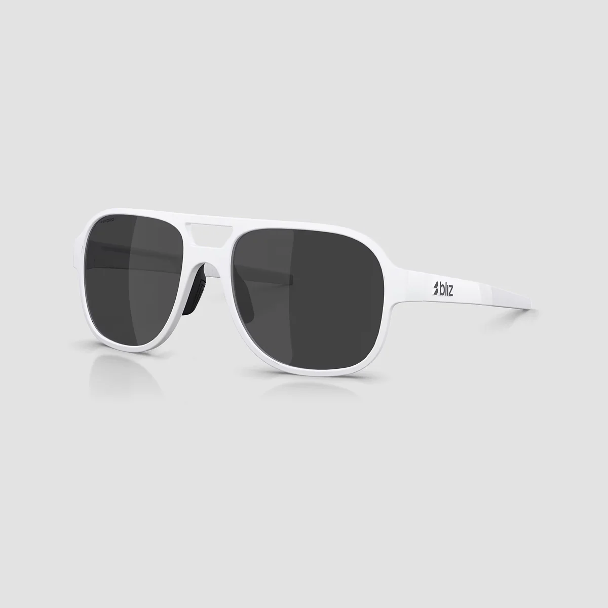 Bliz A006 Sunglasses Matte White/Smoke