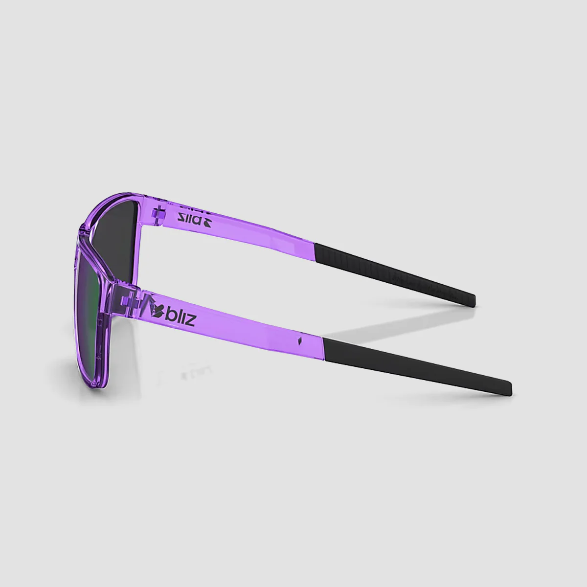 Bliz A008 Sunglasses Transparent Purple/Smoke/Purple Multicolour - Image 2