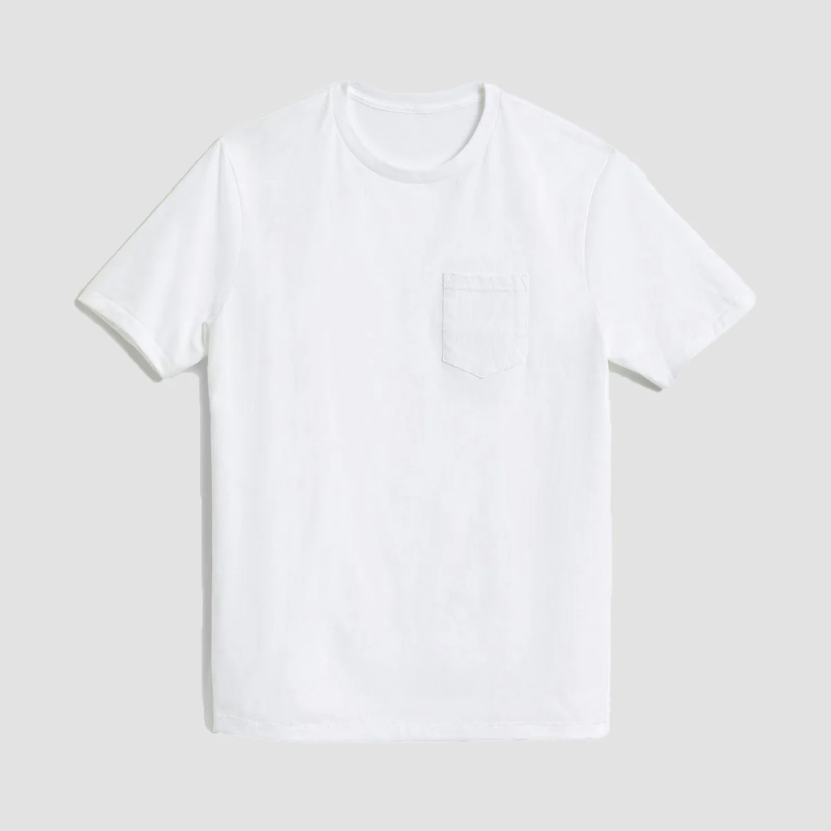 Brixton Basic Pocket T-Shirt White - Image 2