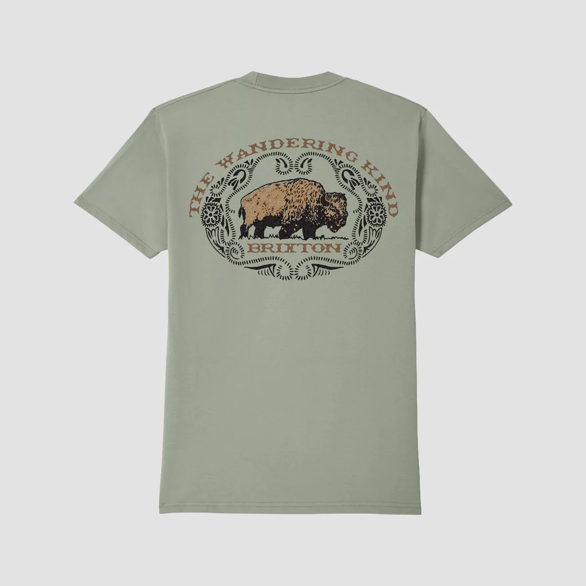 Brixton Coba T-Shirt Desert Green