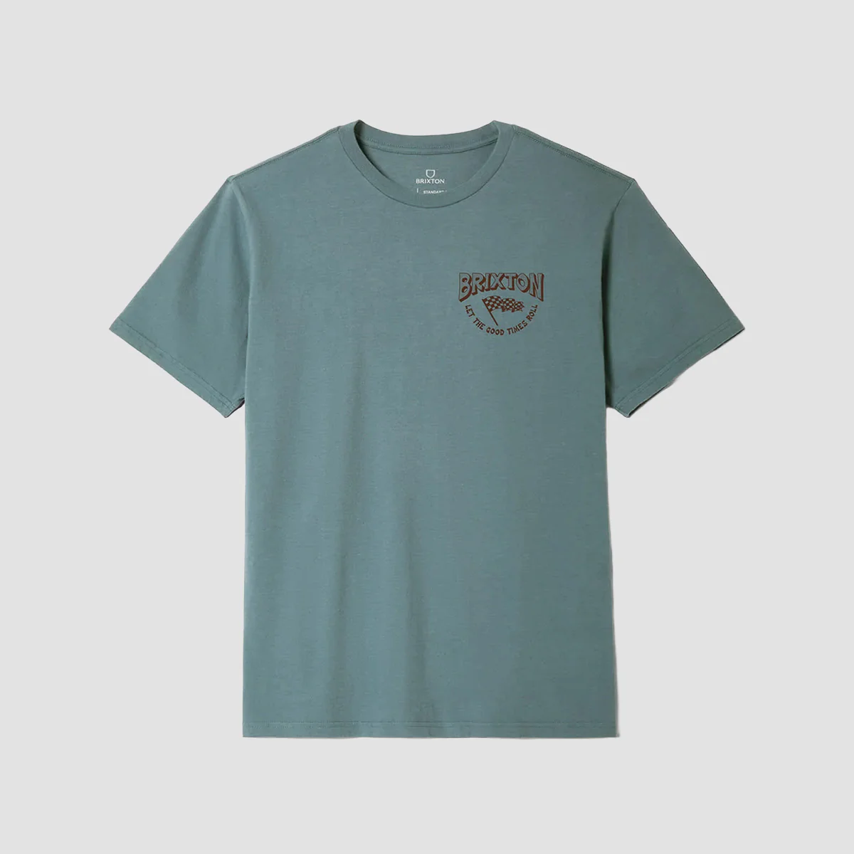 Brixton Garnet T-Shirt Ocean Breeze - Image 2