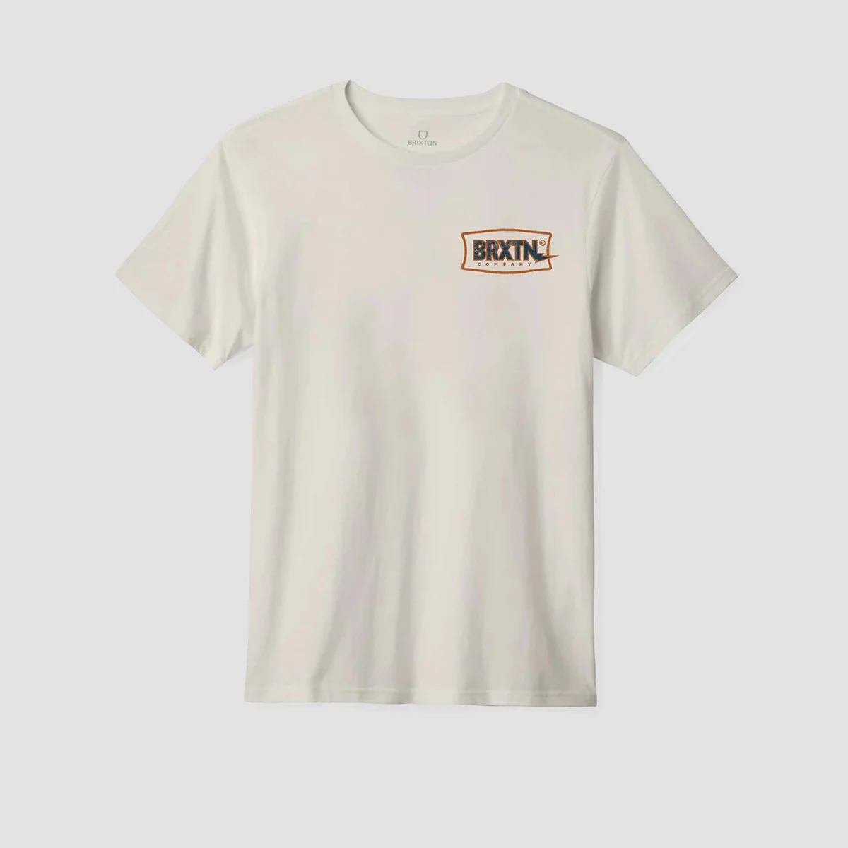 Brixton Lightning T-Shirt Cream - Image 2