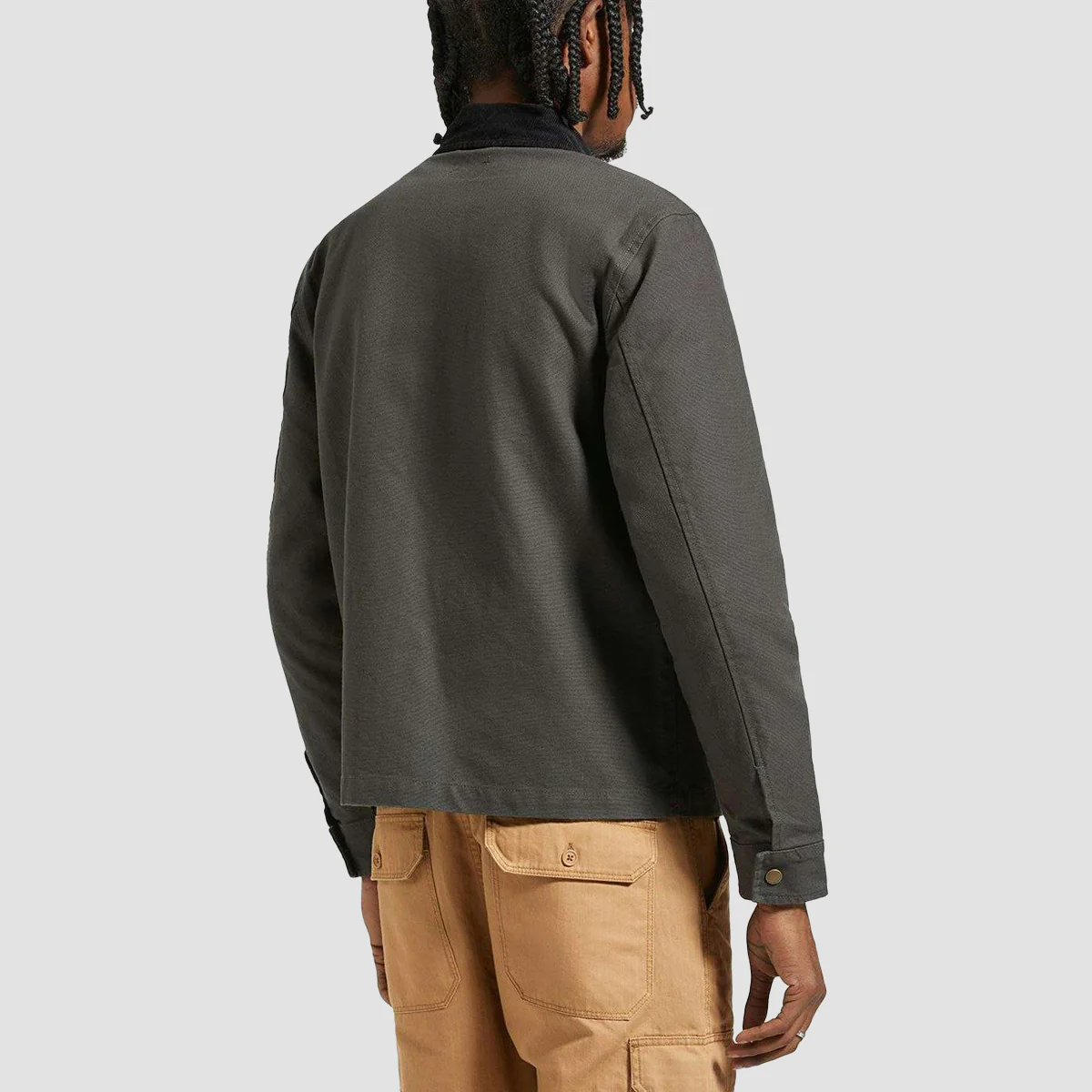 Brixton Mechanic Garage Jacket Washed Black - Image 3