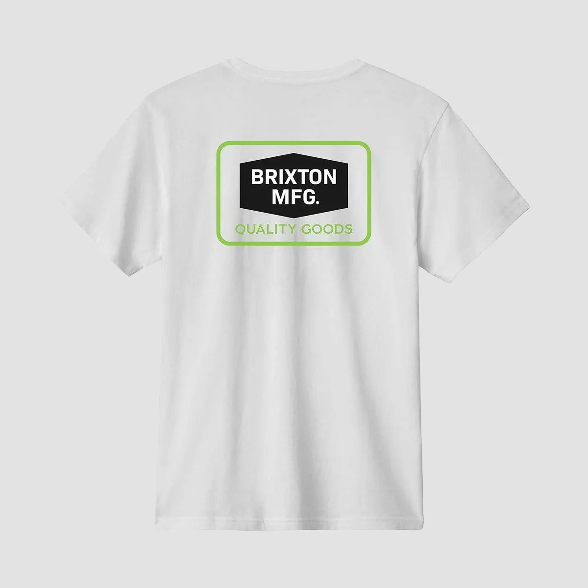Brixton Neon Fallbrook T-Shirt White - Image 2