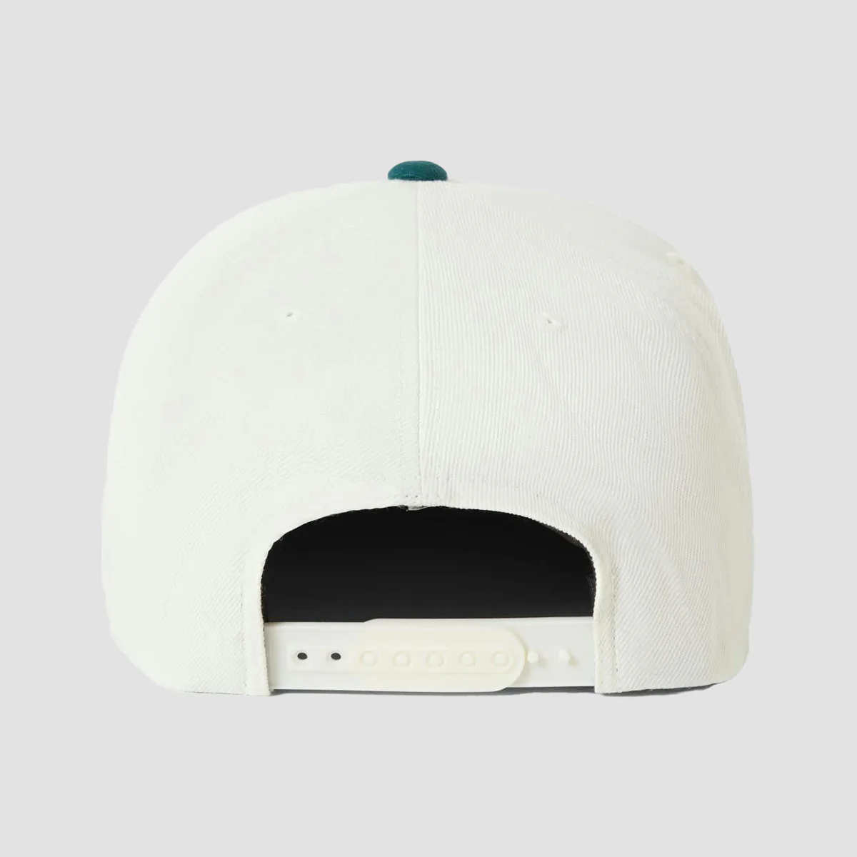 Brixton Oath III Snapback Cap Off White/Night Sage - Image 2