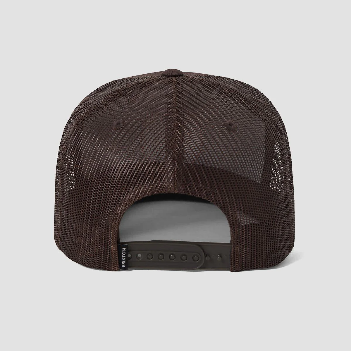 Brixton Oath MP Trucker Cap Chocolate/Chocolate - Image 2