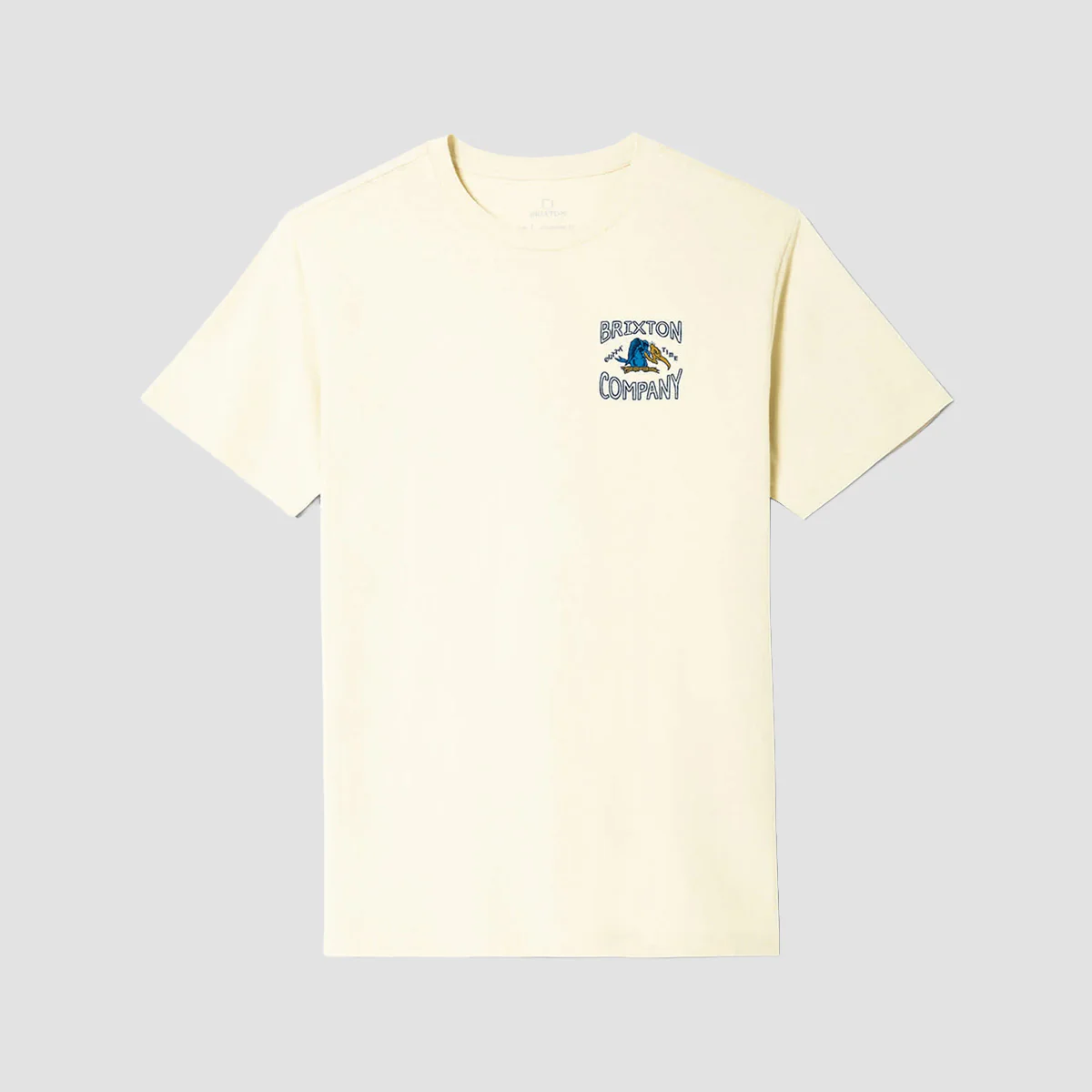 Brixton Outta T-Shirt Cream - Image 2