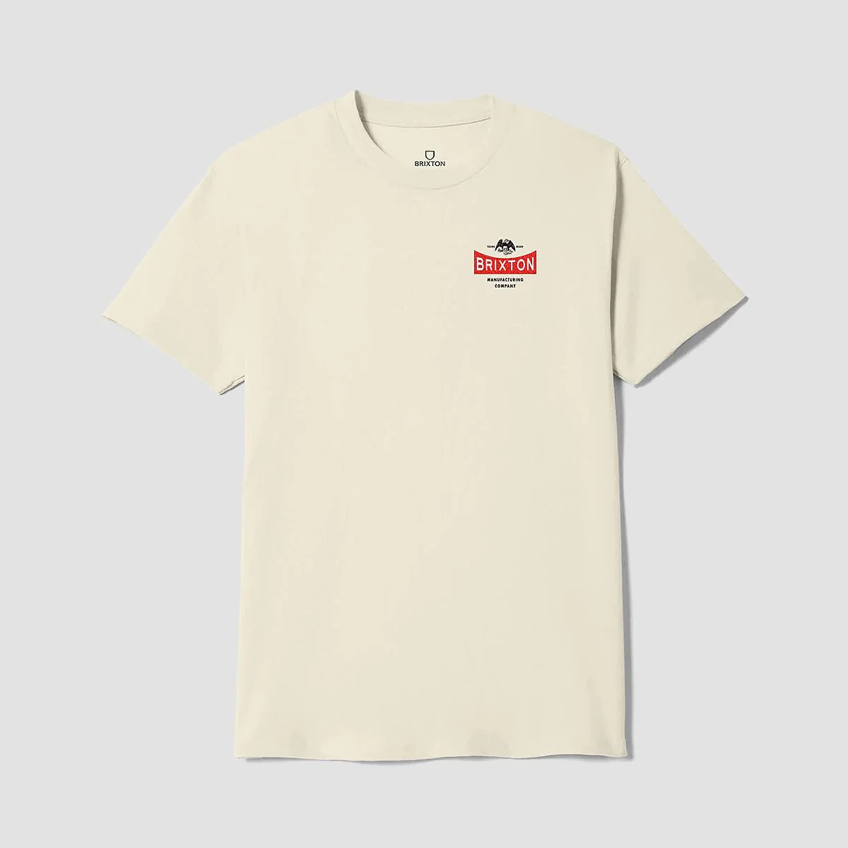 Brixton Pinnacle T-Shirt Cream - Image 2