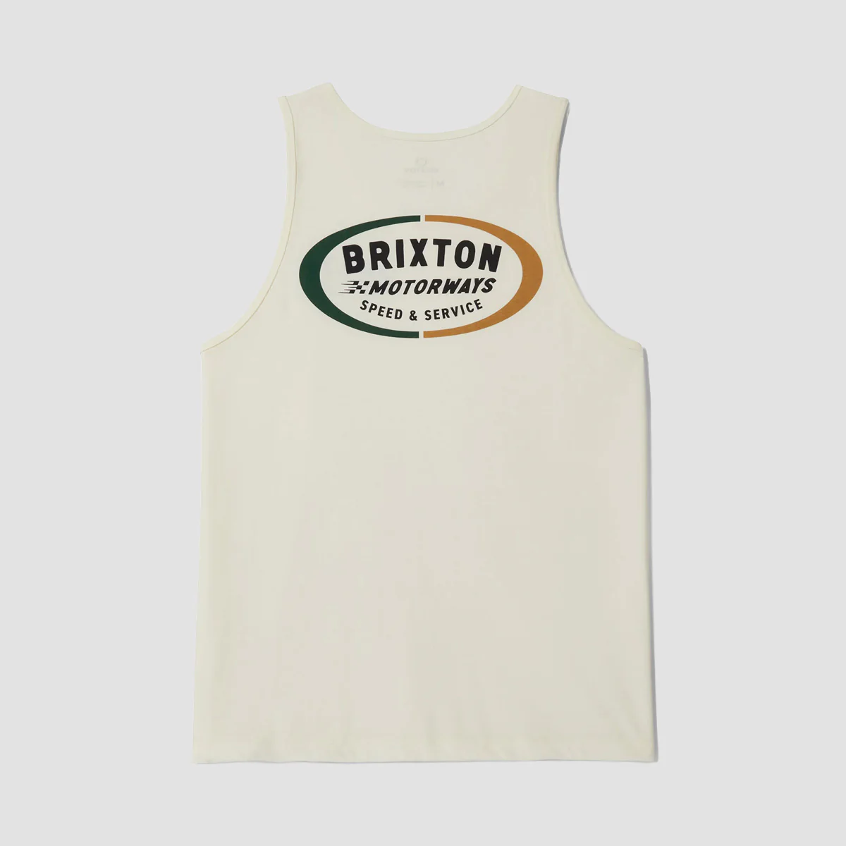 Brixton Rhett Tank Top Vest Off White