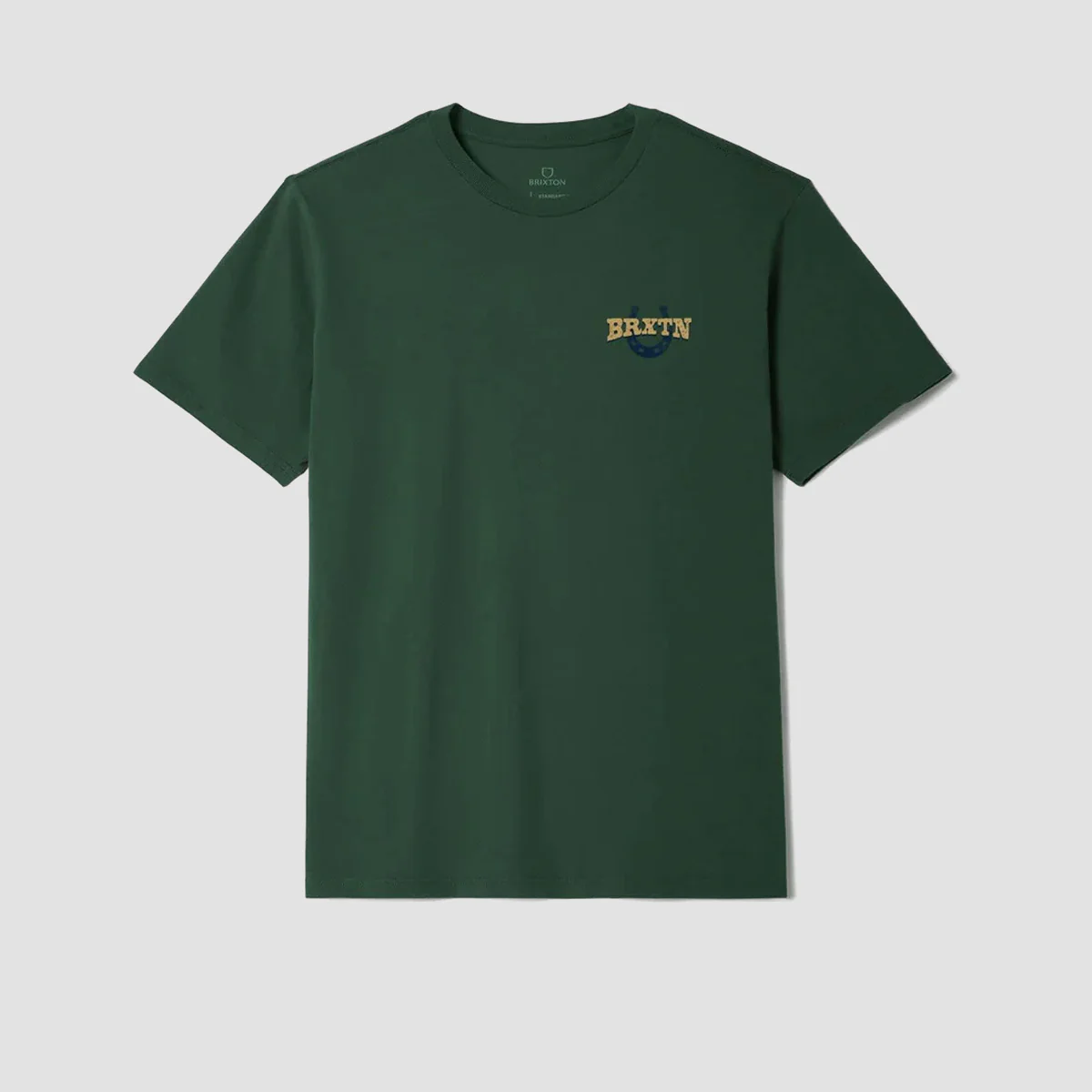 Brixton Roughstock T-Shirt Forest Green - Image 2