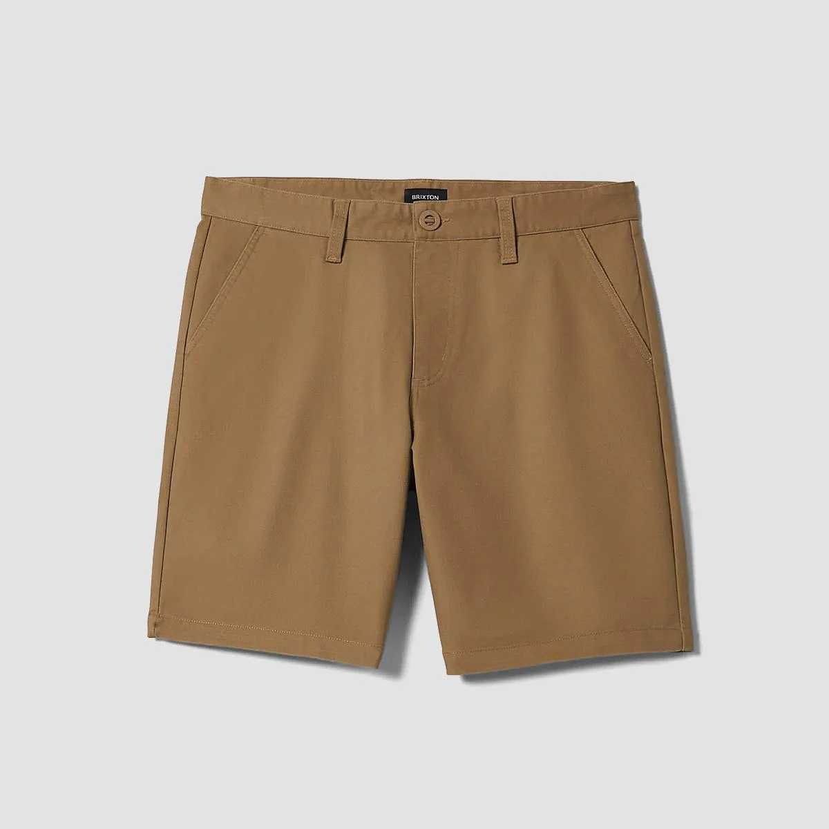 Brixton Santo Chino Shorts Khaki - Image 3