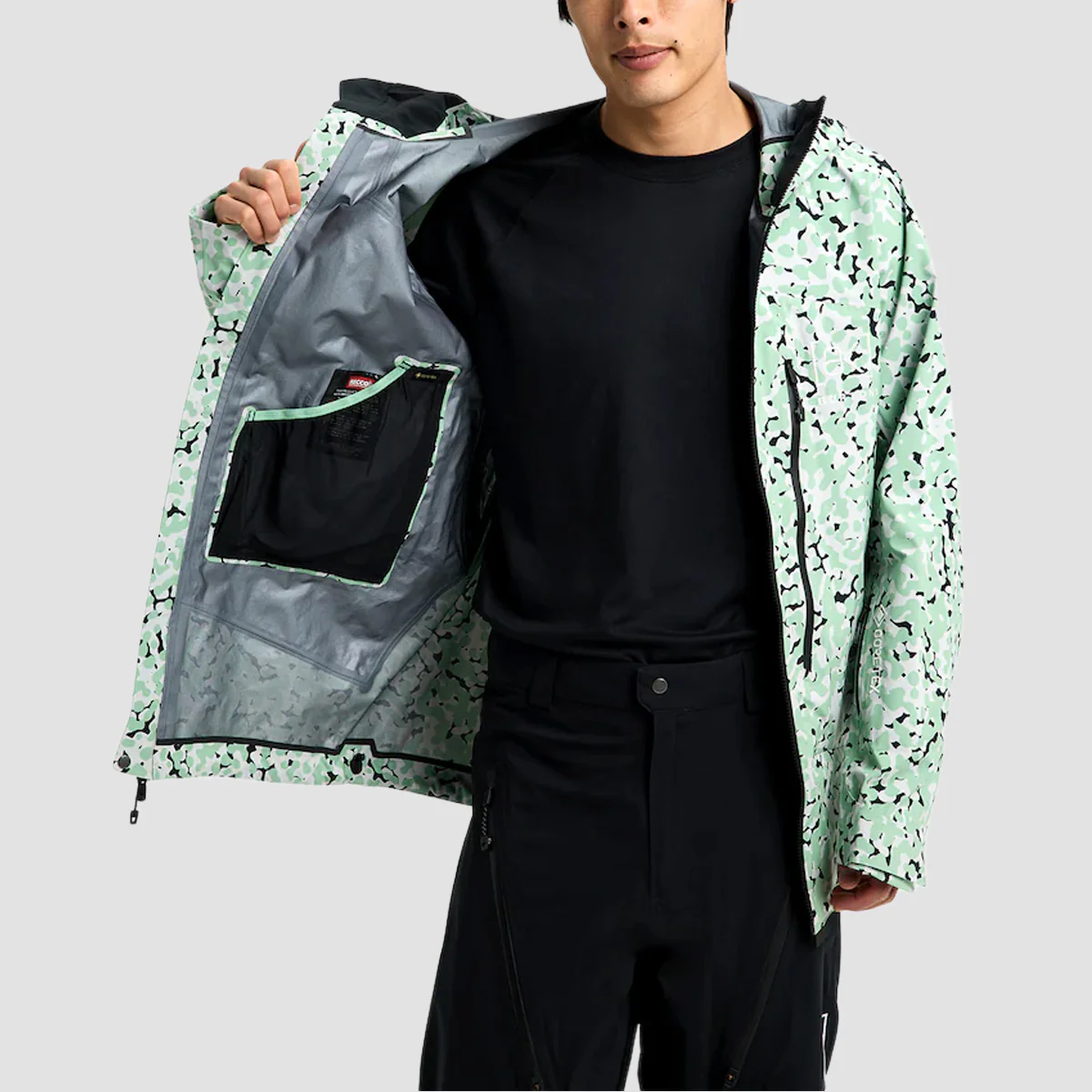 Burton [ak] Tuvak GORE-TEX C-Knit 3L Snow Jacket Sage Dot Camo - Image 3