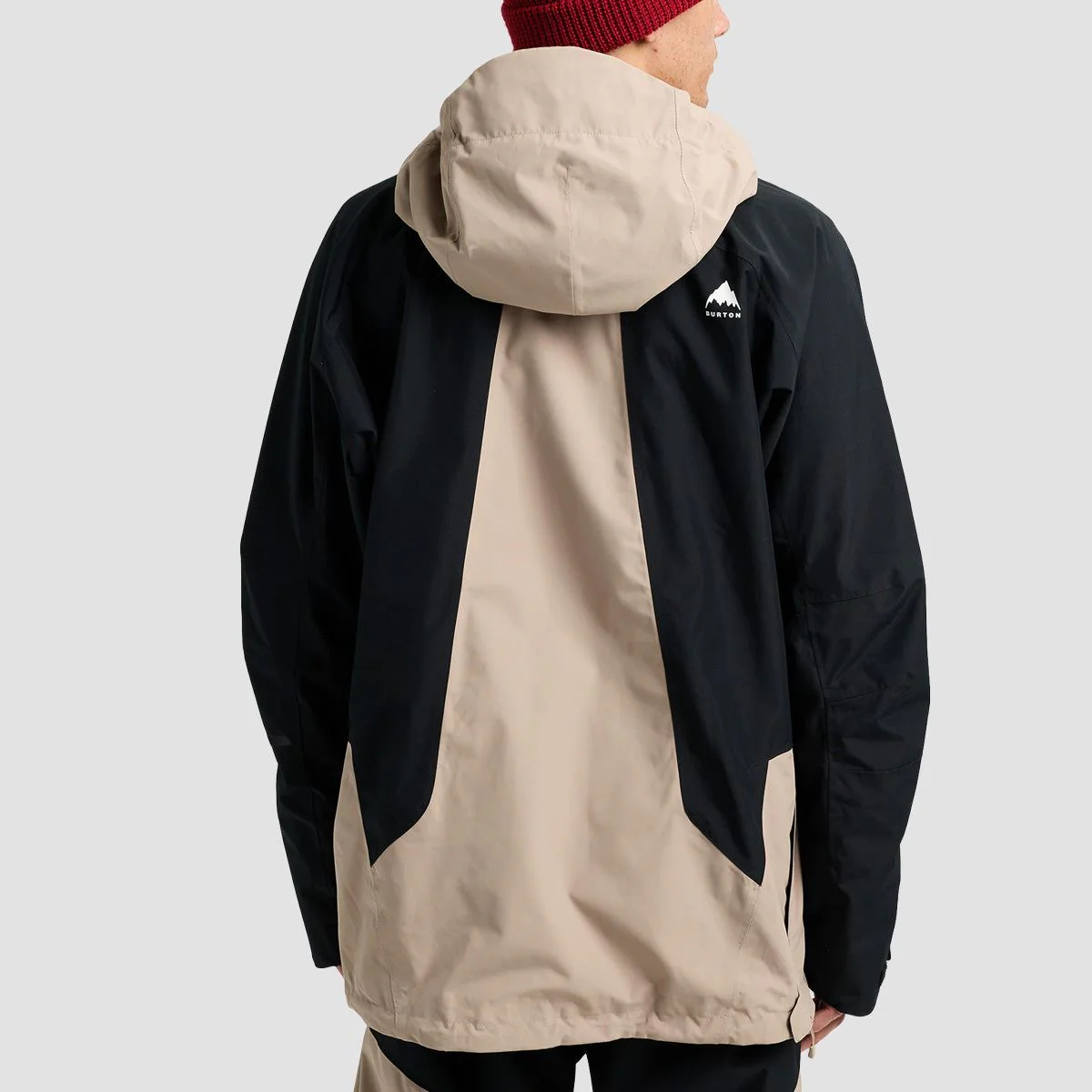 Burton Reserve 2L Relaxed Anorak Snow Jacket Summit Taupe/True Black - Image 2