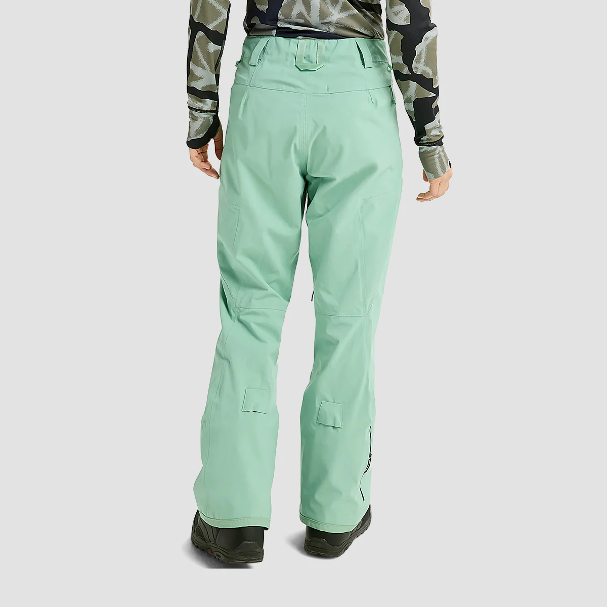 Burton Reserve 2L Stretch Slim Snow Pants Soft Sage - Womens - Image 2