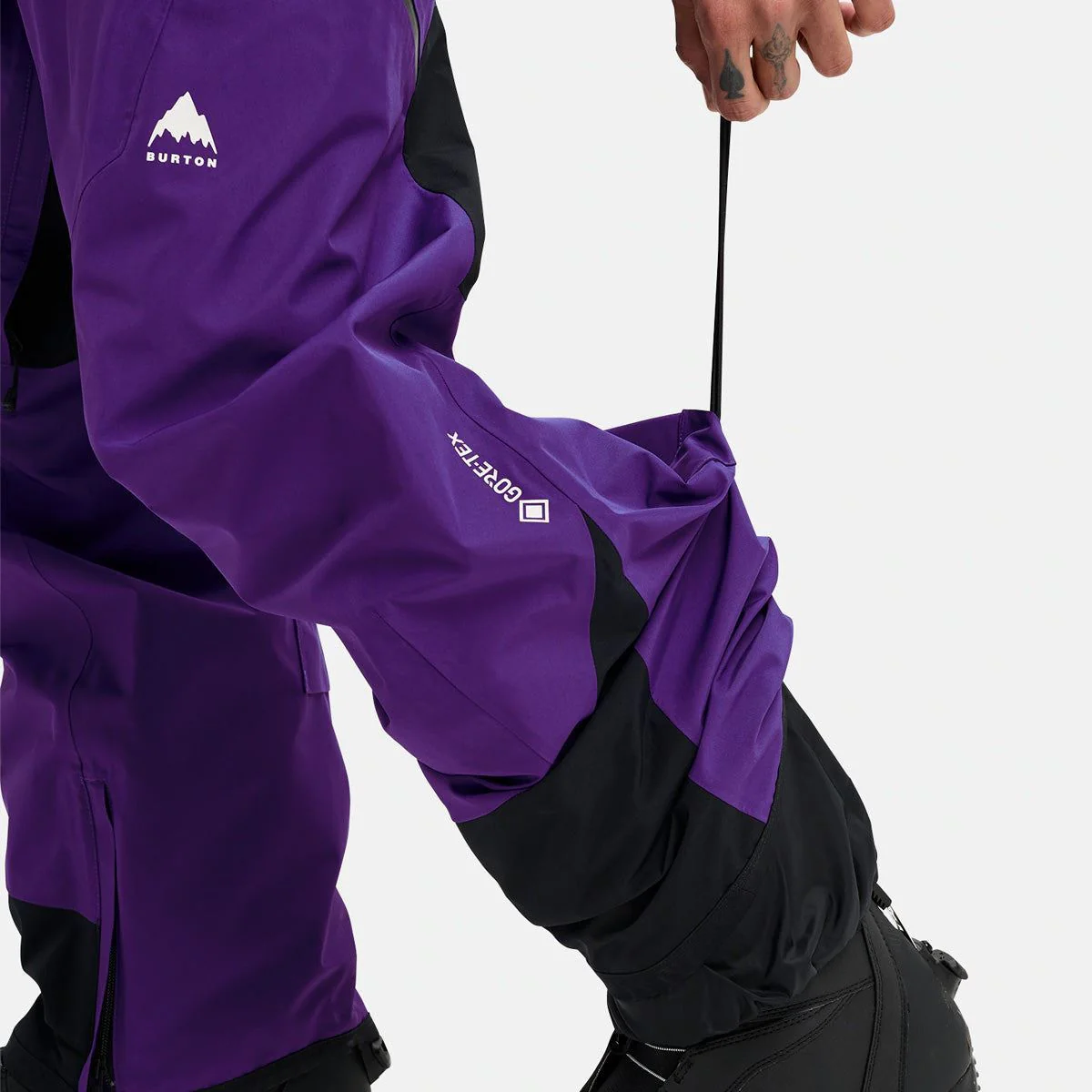 Burton Reserve GORE-TEX 2L Snow Bib Pants Prism Violet/True Black - Image 4