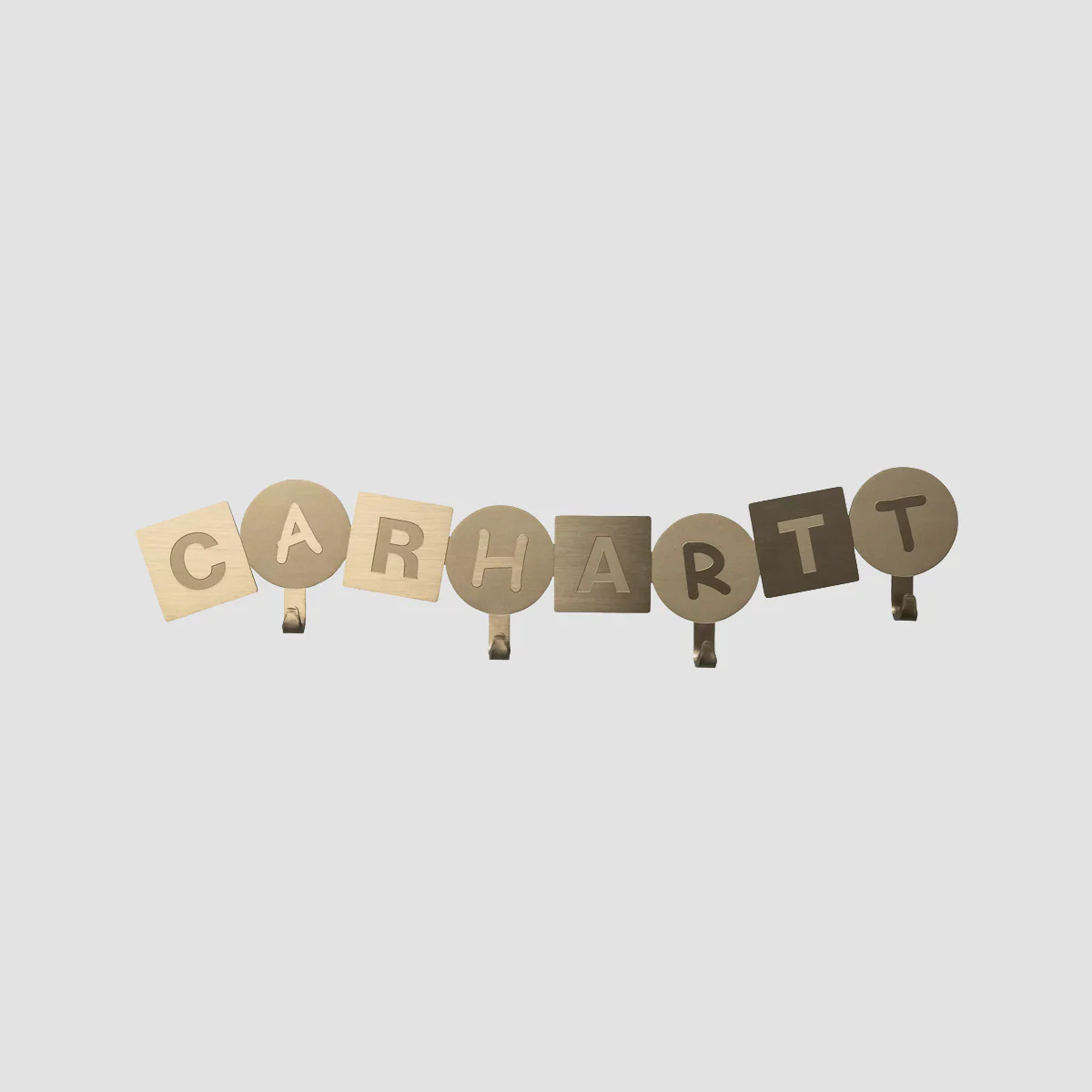 Carhartt WIP ABC Wall Coat Hanger Gold