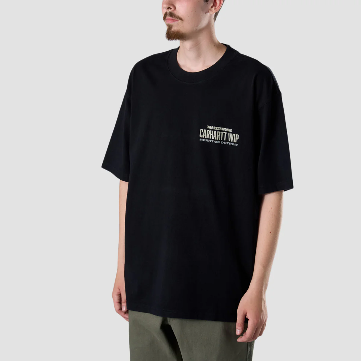 Carhartt WIP Arcan T-Shirt Black Heavy Stone Wash - Image 3