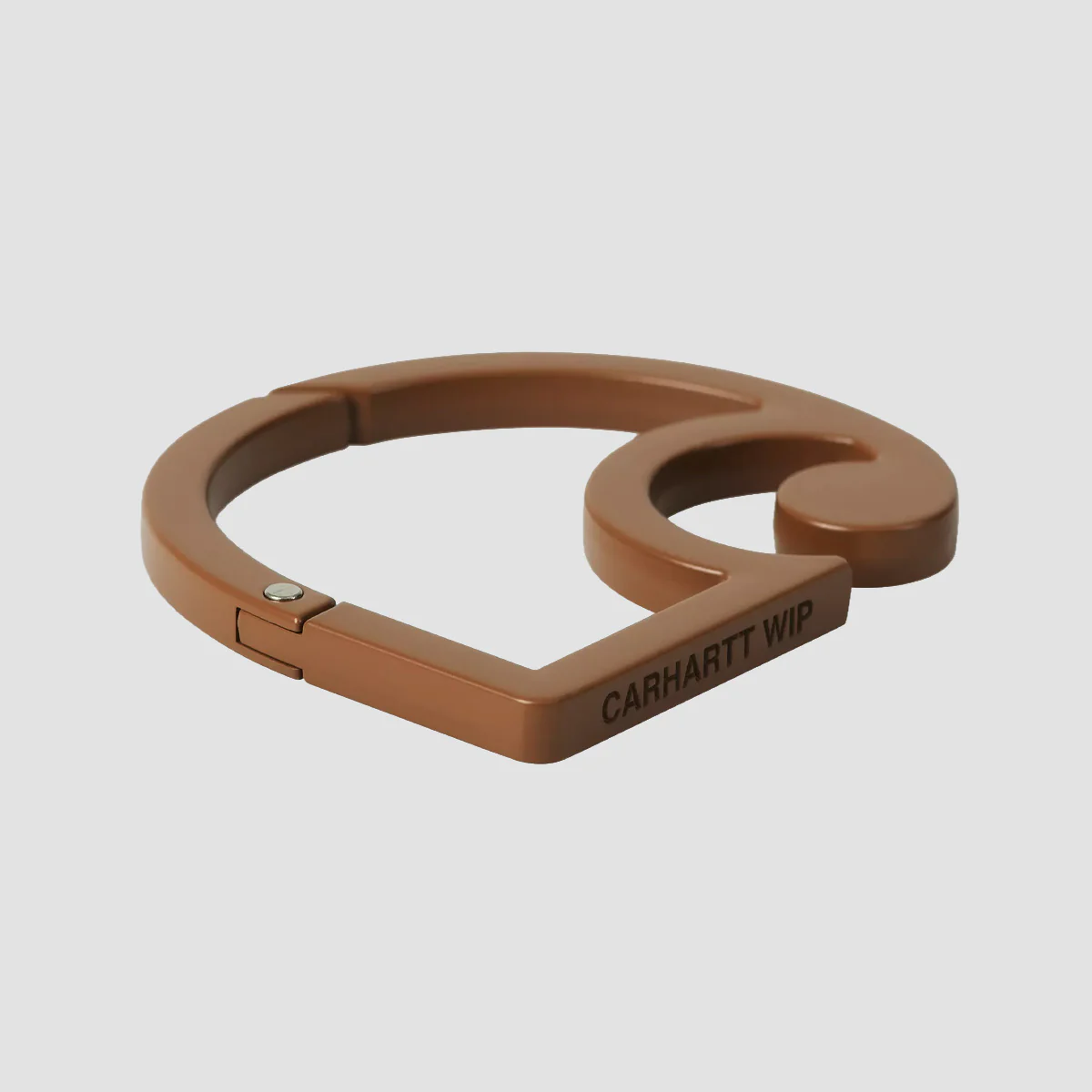 Carhartt WIP C-Logo Carabiner Brown - Image 2