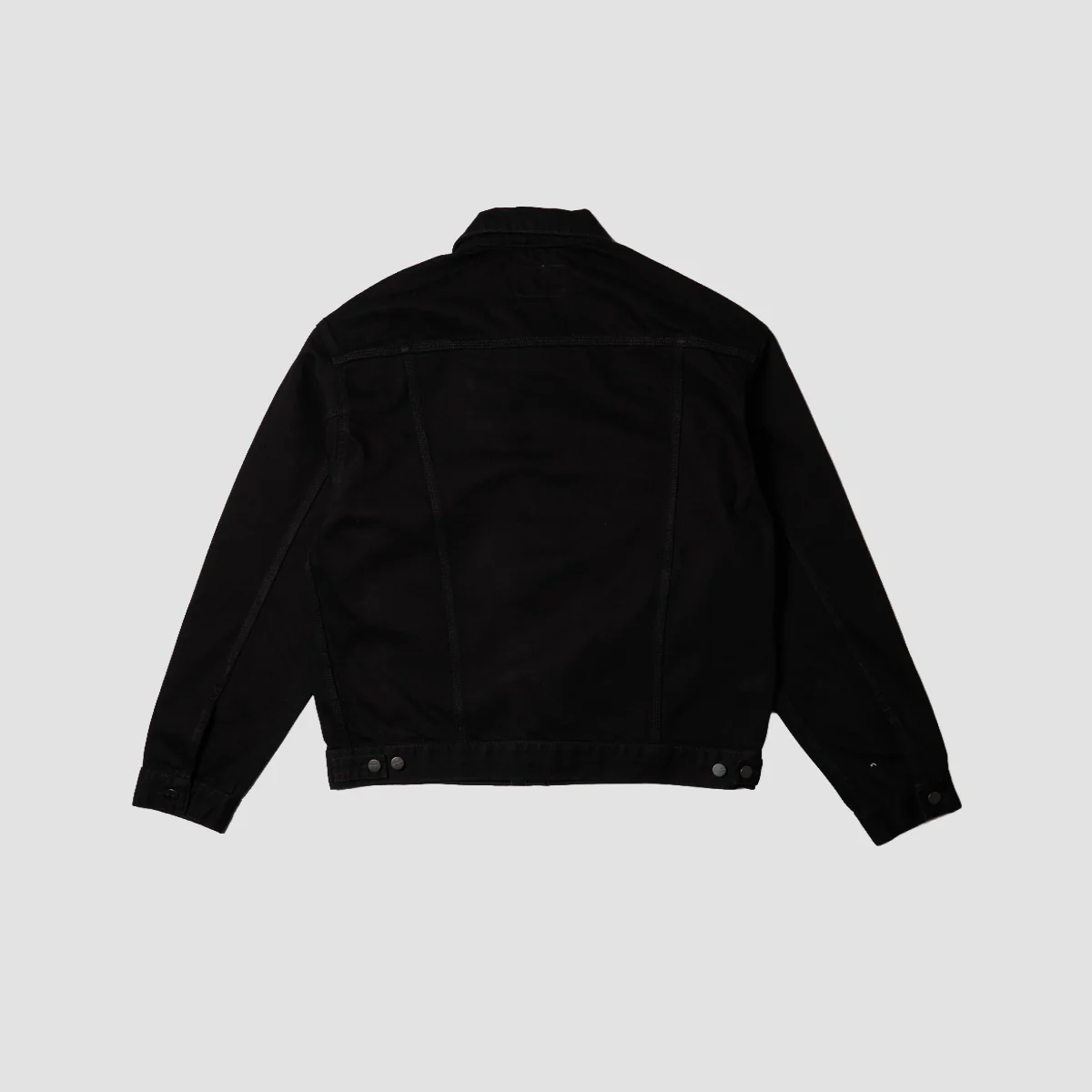 Carhartt WIP Helston Jacket Black Rinsed - Image 2