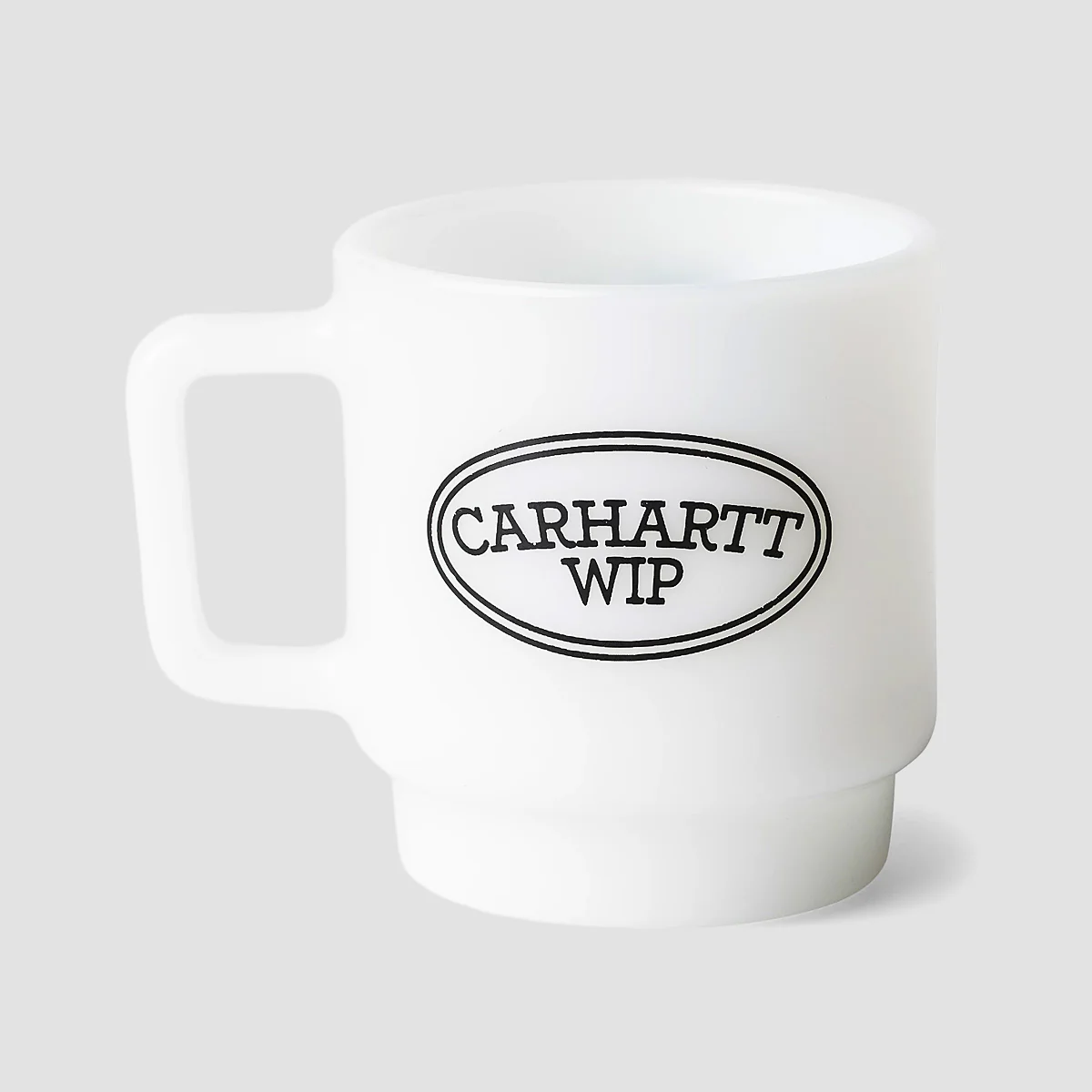 Carhartt WIP Hugging Cats Glass Mug White