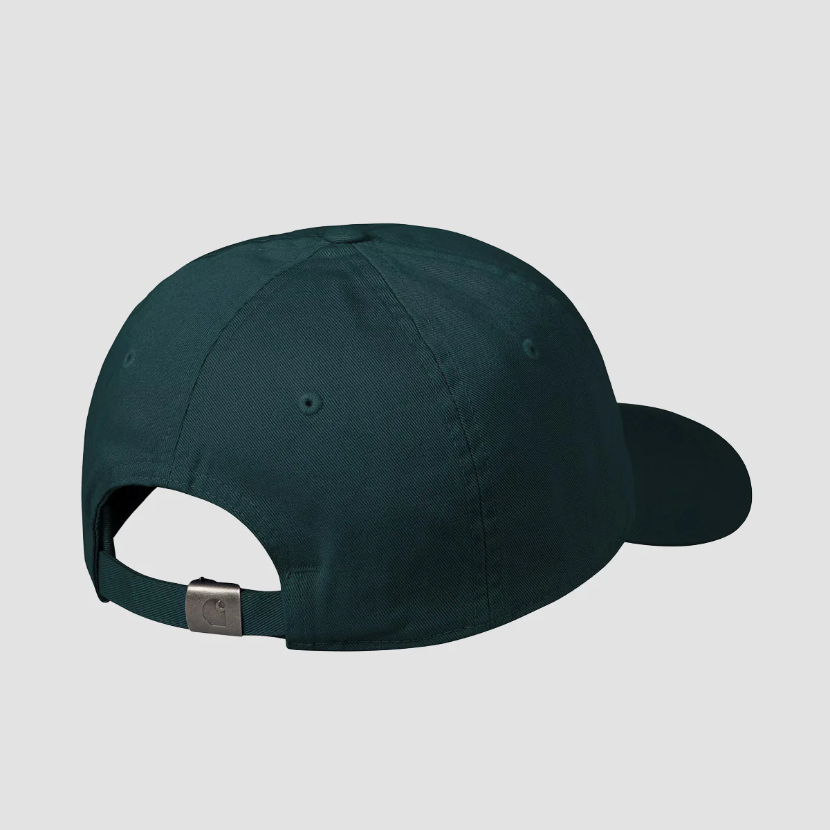 Carhartt WIP Madison Logo Cap Deep Lagoon/White - Image 2