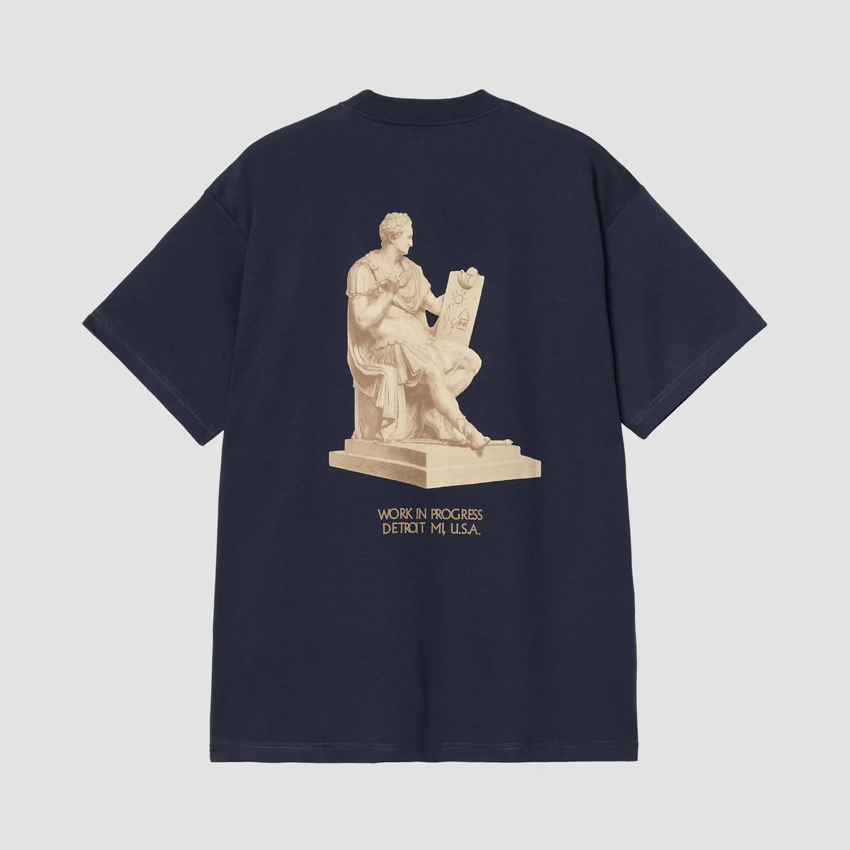Carhartt WIP Masterpiece T-Shirt Air Force Blue - Image 2
