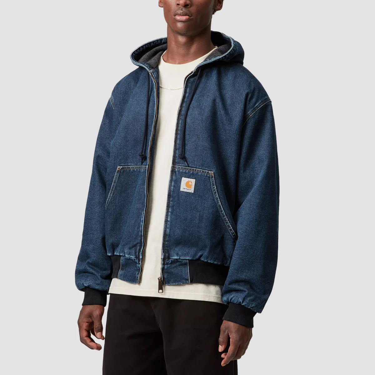 Carhartt WIP OG Active (Winter) Jacket Blue Stone Washed Denim
