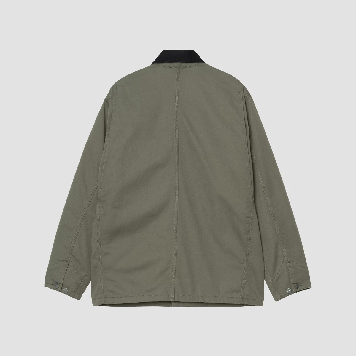 Carhartt WIP OG Chore Coat Leaf/Black Rinsed - Image 2