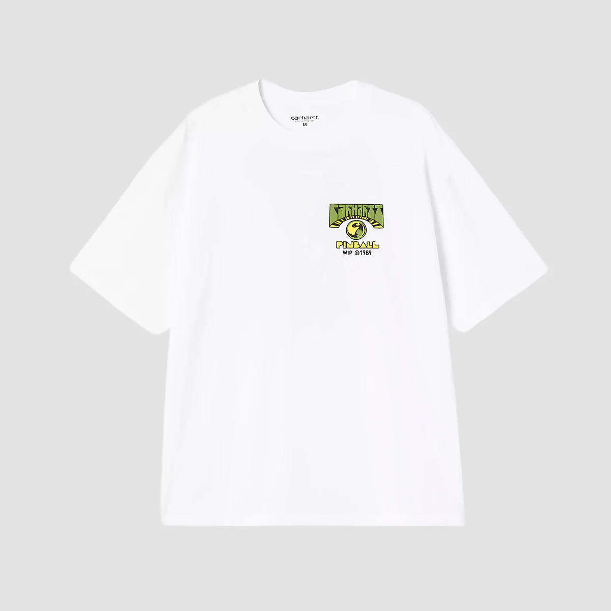 Carhartt WIP Pinball T-Shirt White - Image 2
