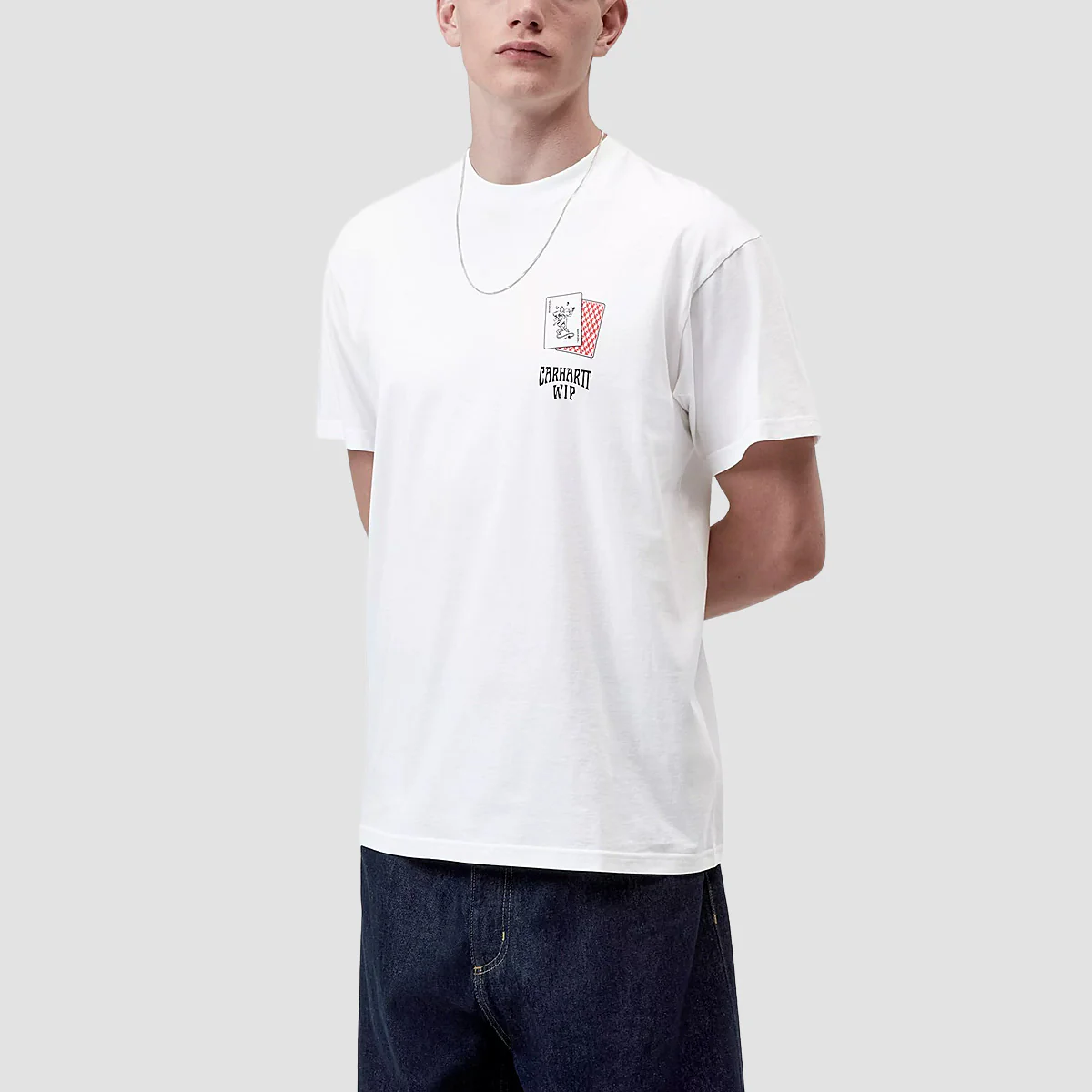 Carhartt WIP Playing Cards T-Shirt White - Image 2