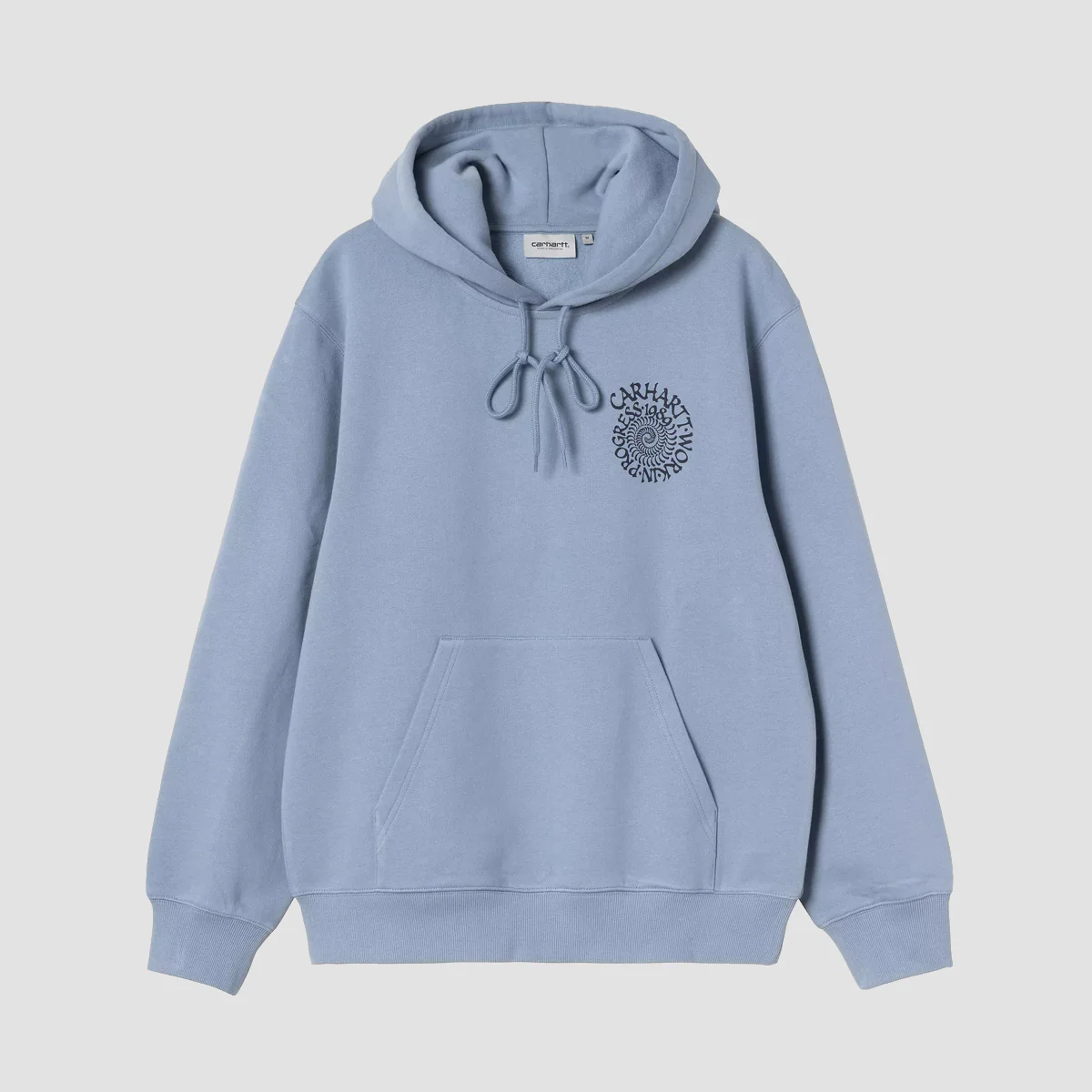 Carhartt WIP Spiral Pullover Hoodie Gentle Blue - Image 2