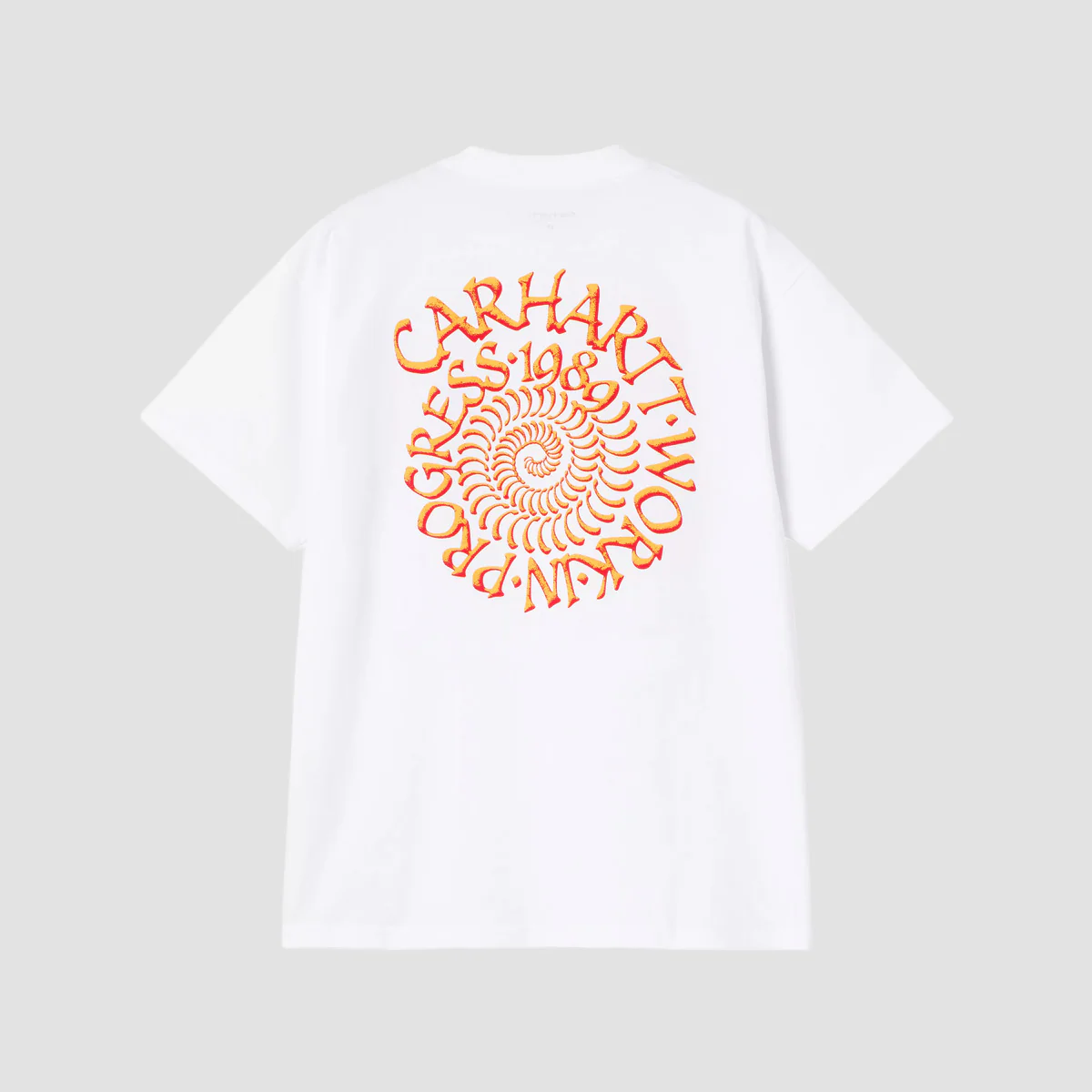 Carhartt WIP Spirals T-Shirt White - Image 2
