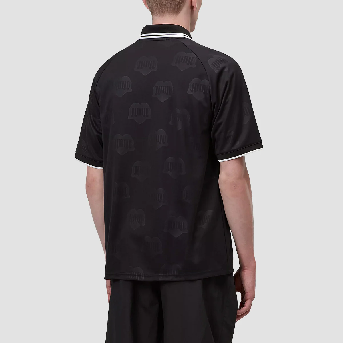 Carhartt WIP Terrace Football T-Shirt Heart Train Jacquard Black - Image 2