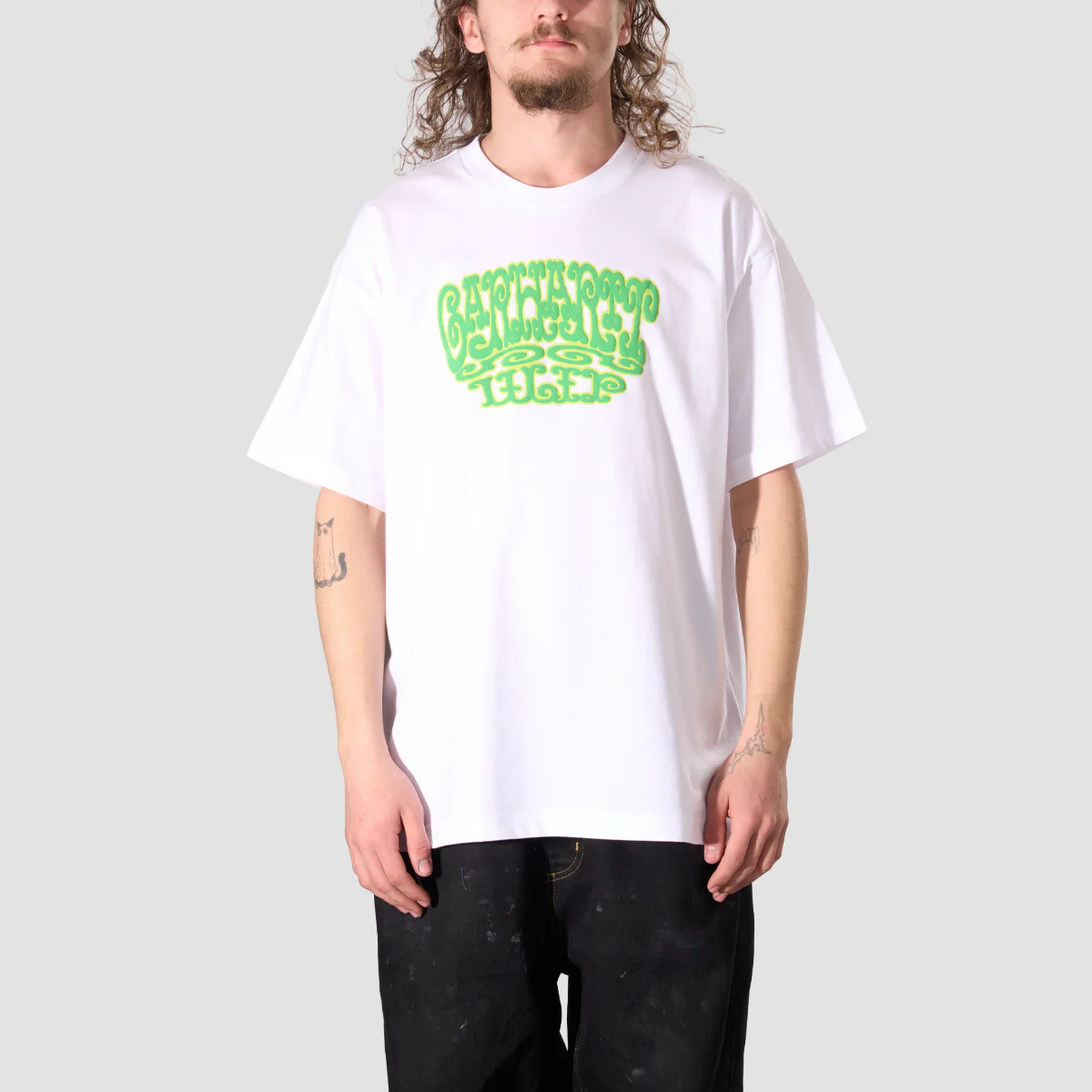 Carhartt WIP Tipsy Type T-Shirt White